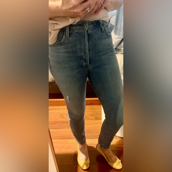 COH Olivia Crop High Rise Slim Ankle Jeans-Citizens of Humanity - Picture 2 of 9